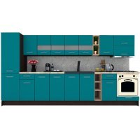 Bucatarie MARINA NEW 370 B Wenge / Decor 0245